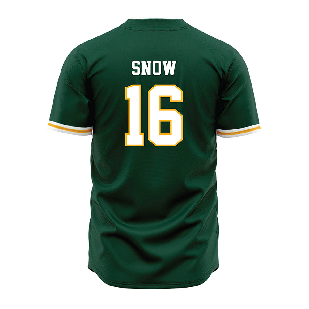 Baylor - NCAA Baseball : Hunter Snow - Green Jersey-1