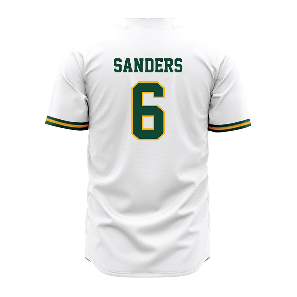 Baylor - NCAA Baseball : Travis Sanders - White Jersey-1