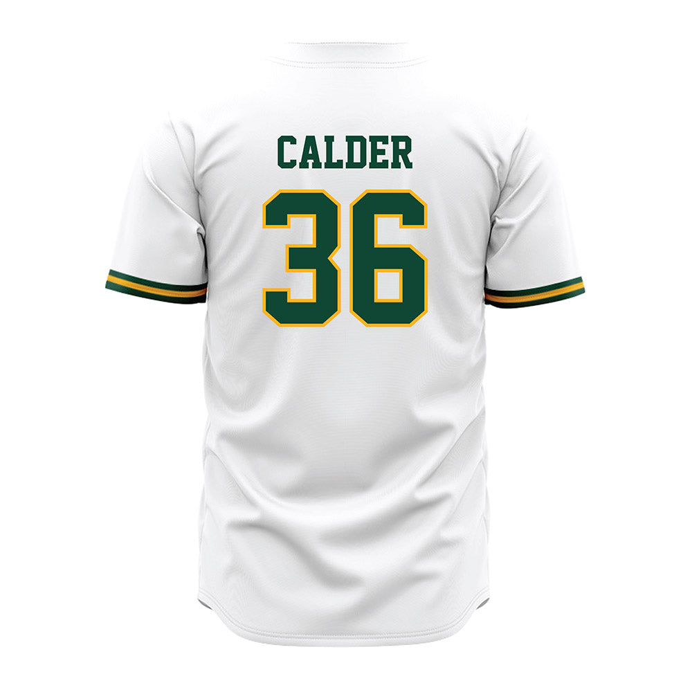 Baylor - NCAA Baseball : Ethan Calder - White Jersey-1