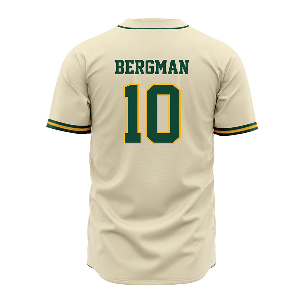 Baylor - NCAA Baseball : Brayden Bergman - Cream Jersey-1