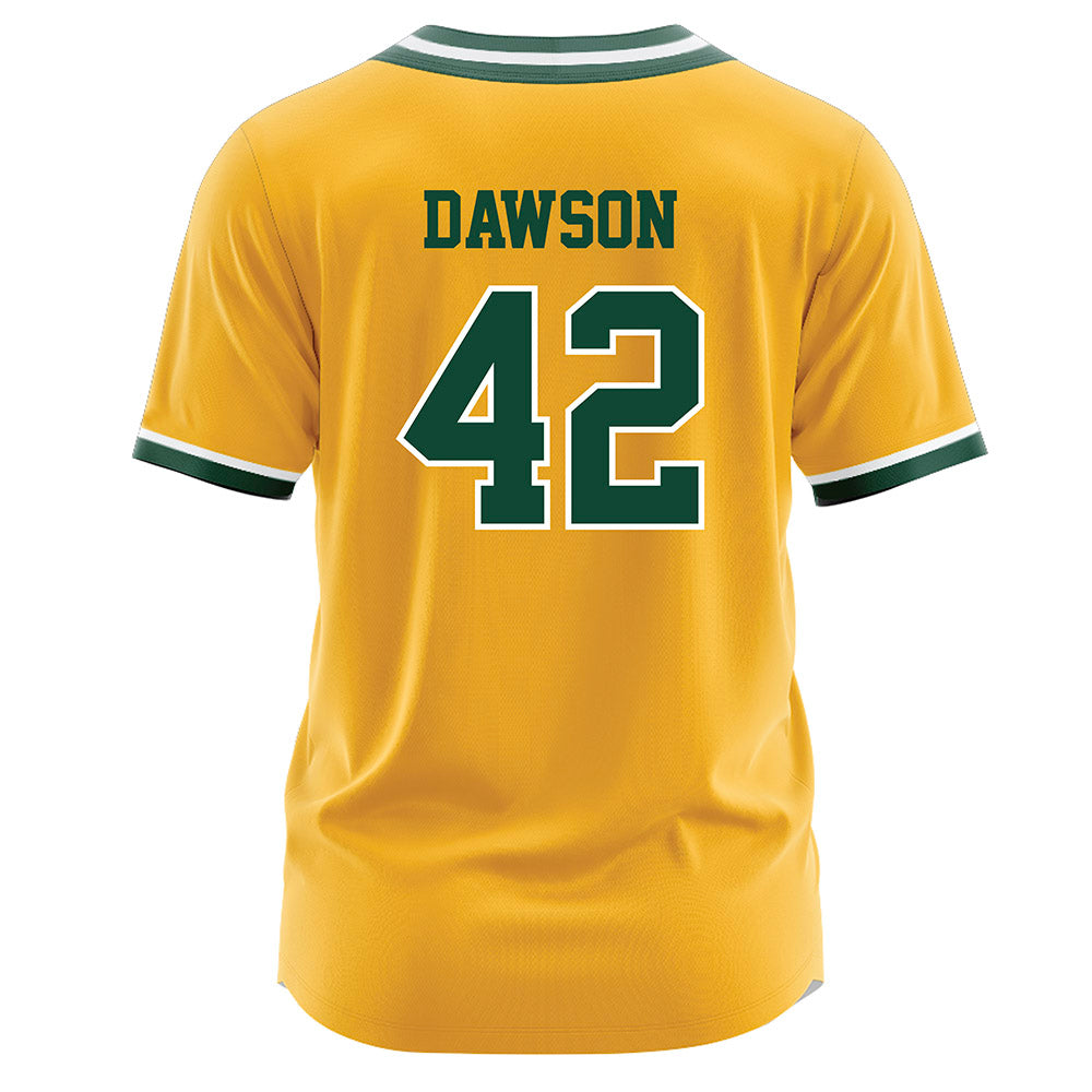 Baylor - NCAA Softball : Karynton Dawson - Gold Jersey-1