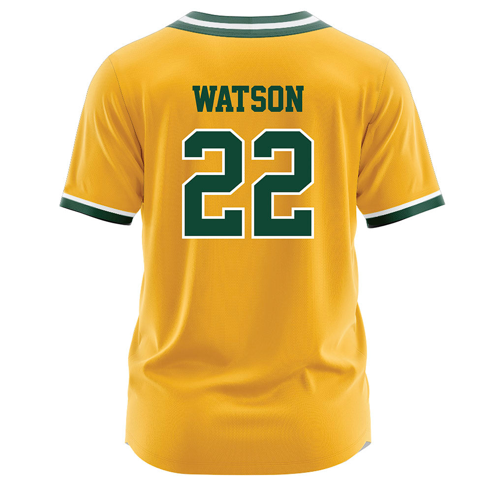 Baylor - NCAA Softball : Ana Watson - Gold Jersey-1