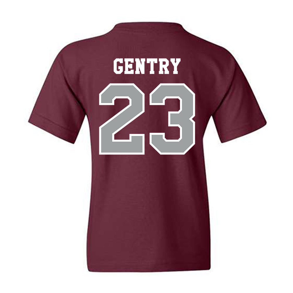 Texas A&M - NCAA Women's Basketball : Gianna Gentry - Classic Shersey Youth T-Shirt-1
