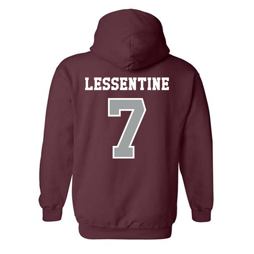 Texas A&M - NCAA Softball : Sydney Lessentine - Classic Shersey Hooded Sweatshirt-1