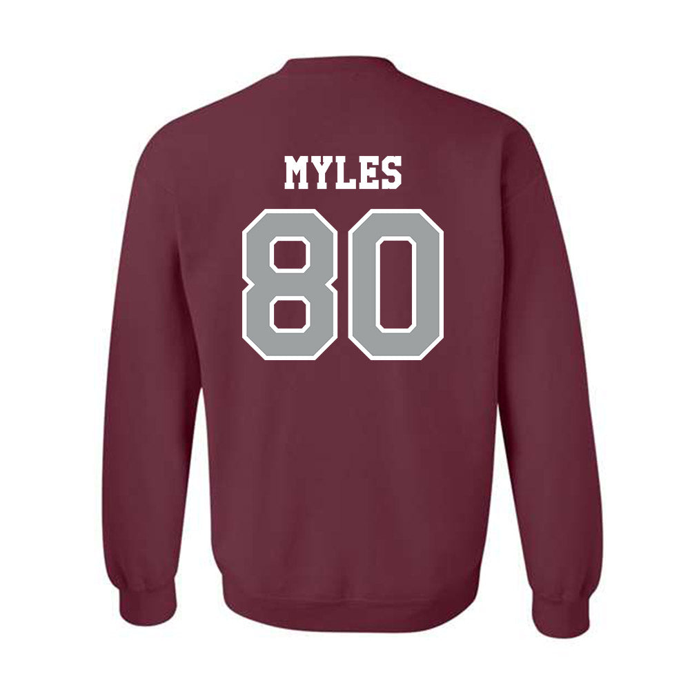 Texas A&M - NCAA Football : Jerome Myles - Classic Shersey Crewneck Sweatshirt-1