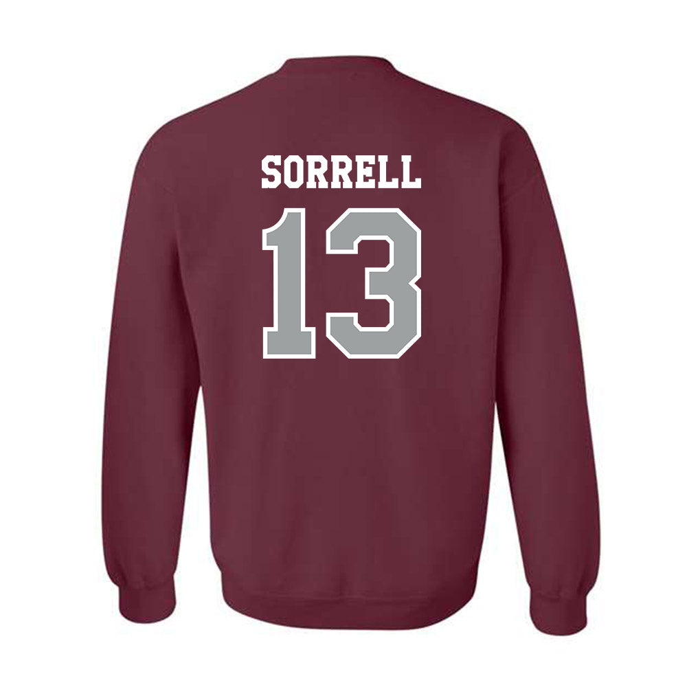 Texas A&M - NCAA Baseball : Caden Sorrell - Classic Shersey Crewneck Sweatshirt-1