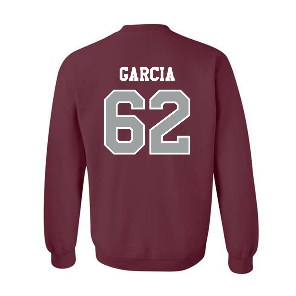 Texas A&M - NCAA Football : Marcus Garcia - Classic Shersey Crewneck Sweatshirt-1