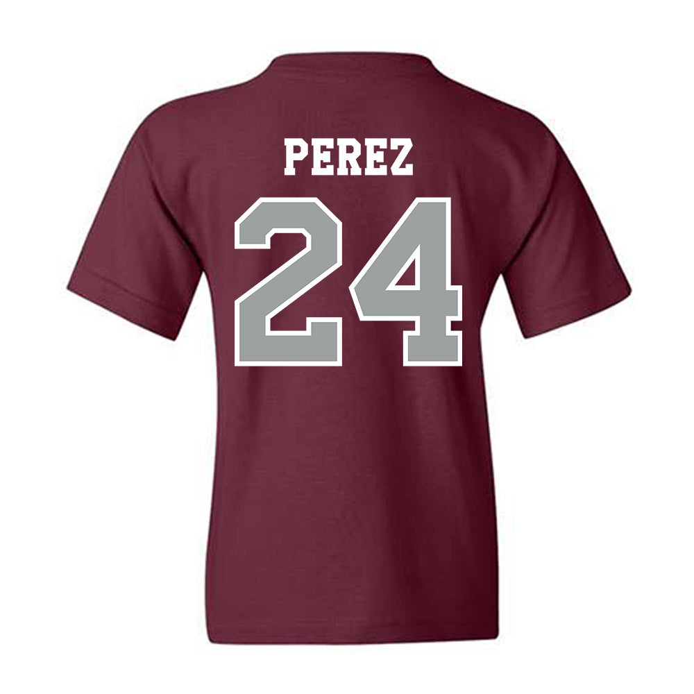 Texas A&M - NCAA Softball : Mya Perez - Classic Shersey Youth T-Shirt-1