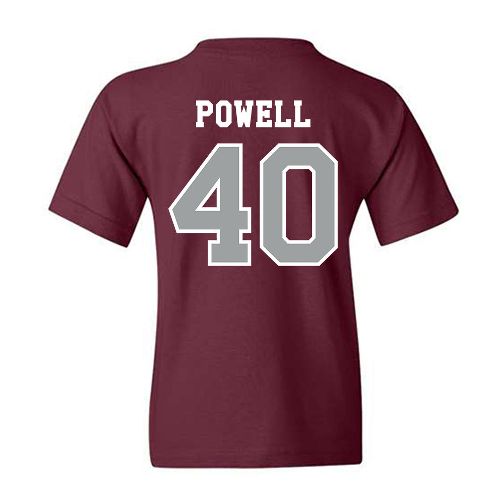 Texas A&M - NCAA Baseball : Cooper Powell - Classic Shersey Youth T-Shirt-1