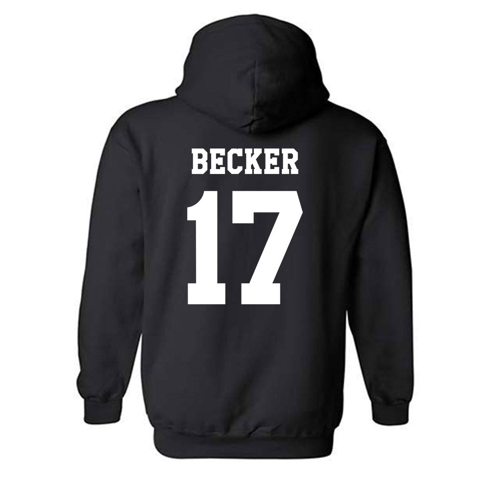 Texas A&M - NCAA Baseball : Zane Becker - Classic Shersey Hooded Sweatshirt-1