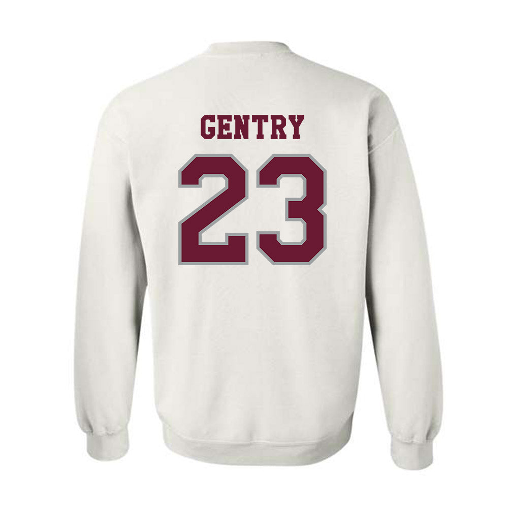 Texas A&M - NCAA Women's Basketball : Gianna Gentry - Classic Shersey Crewneck Sweatshirt-1
