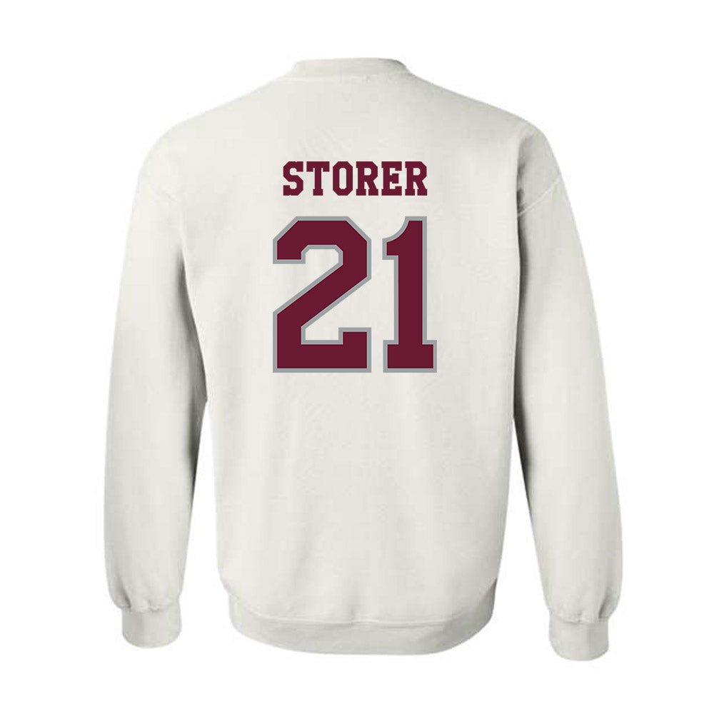 Texas A&M - NCAA Women's Soccer : Holly Storer - Classic Shersey Crewneck Sweatshirt-1