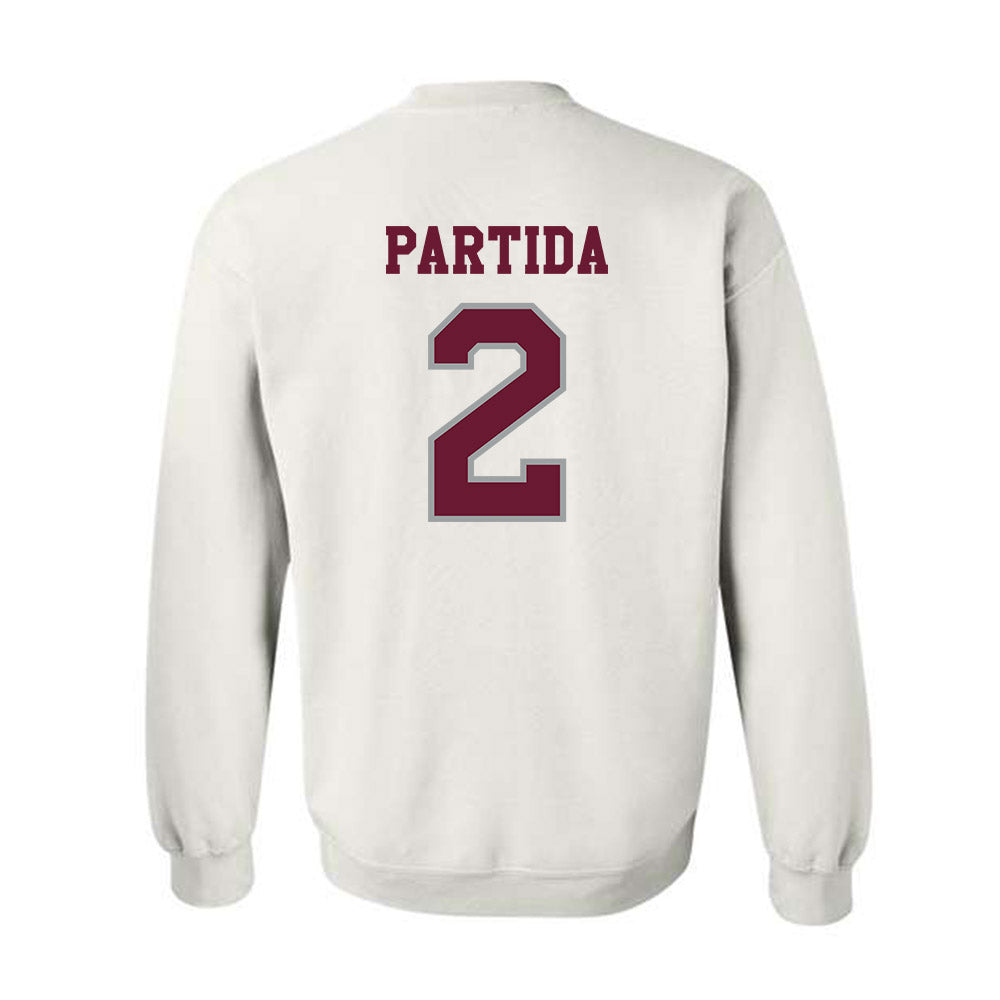 Texas A&M - NCAA Baseball : Nico Partida - Classic Shersey Crewneck Sweatshirt-1
