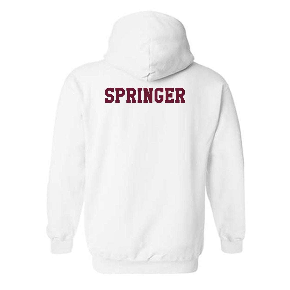 Texas A&M - NCAA Women's Swimming & Diving : Celina Springer - Classic Shersey Hooded Sweatshirt-1
