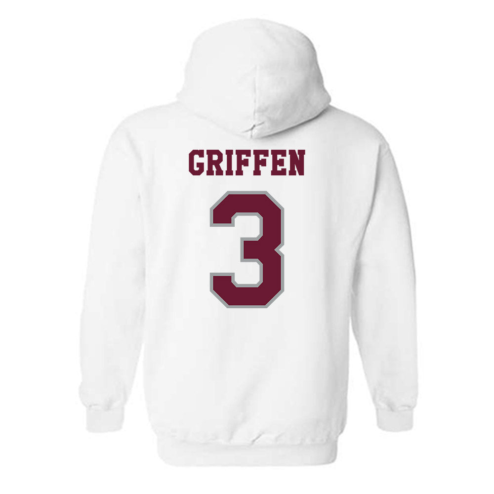 Texas A&M - NCAA Men's Basketball : Rylan Griffen - Classic Shersey Hooded Sweatshirt-1