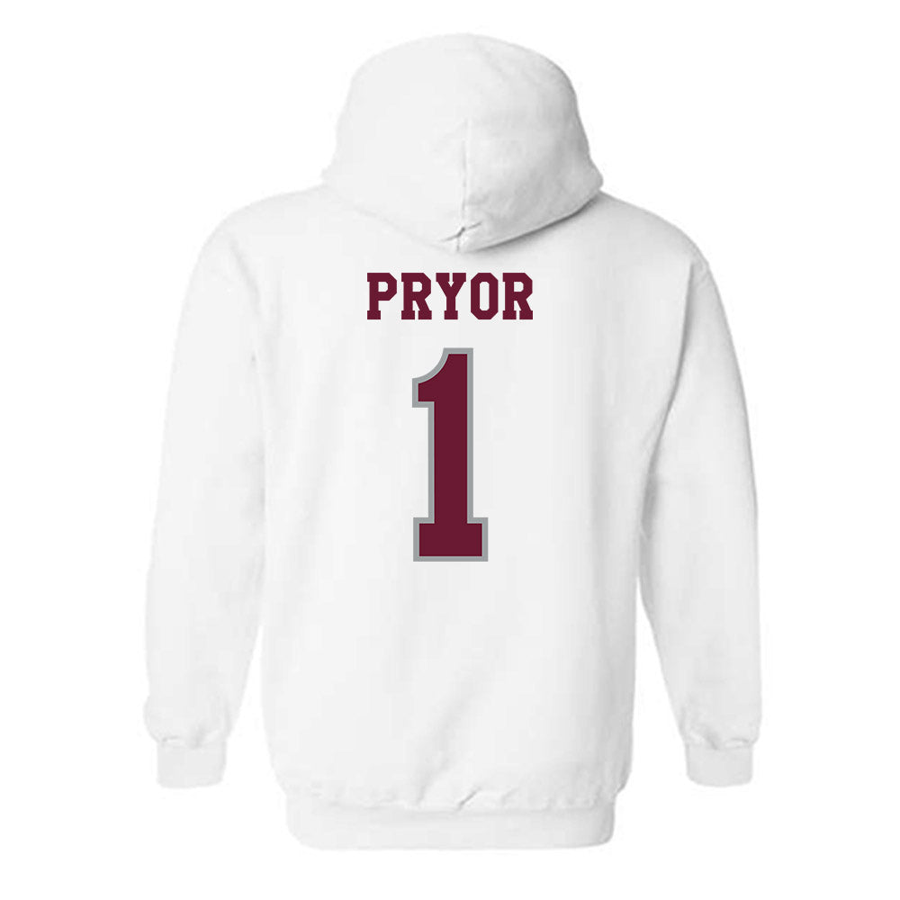 Texas A&M - NCAA Women's Basketball : Ny'Ceara Pryor - Classic Shersey Hooded Sweatshirt-1
