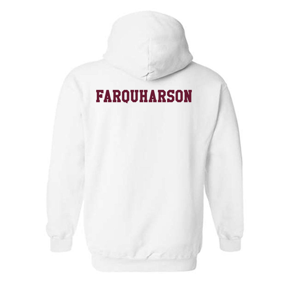 Texas A&M - NCAA Men's Track & Field : Kimar Farquharson - Classic Shersey Hooded Sweatshirt-1