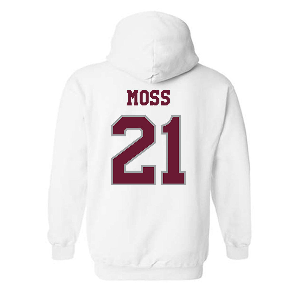 Texas A&M - NCAA Baseball : Weston Moss - Classic Shersey Hooded Sweatshirt-1