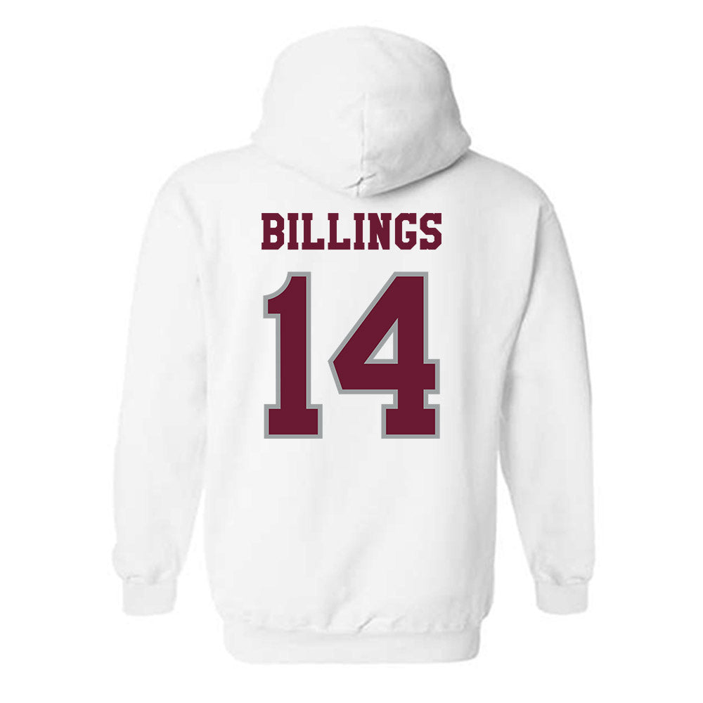 Texas A&M - NCAA Baseball : Luke Billings - Classic Shersey Hooded Sweatshirt-1