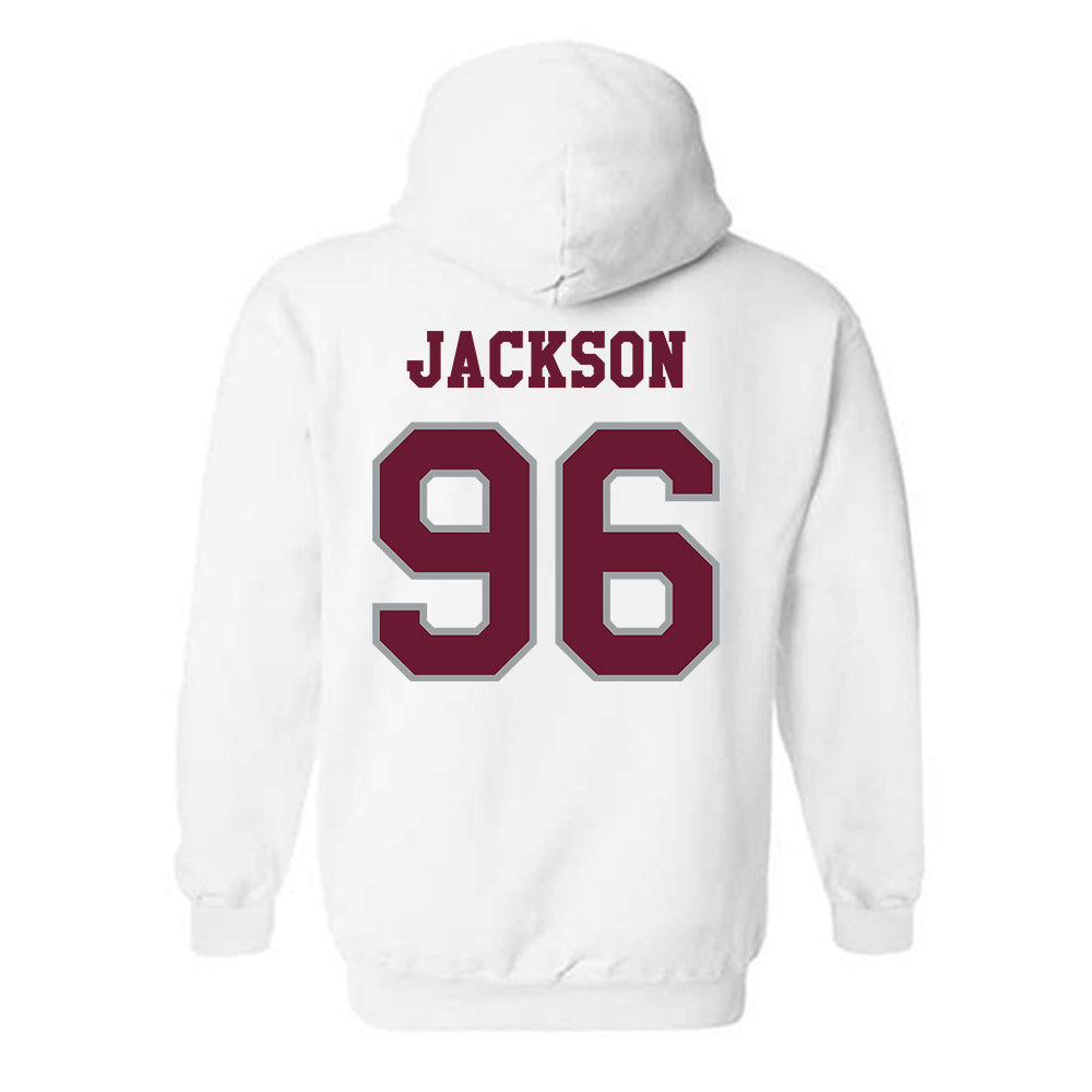 Texas A&M - NCAA Football : Nathan Jackson - Classic Shersey Hooded Sweatshirt-1