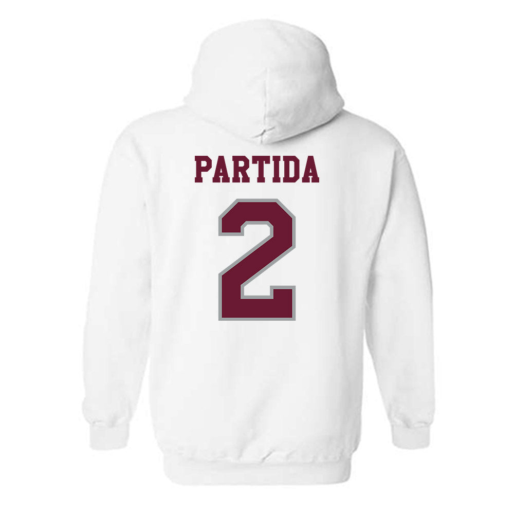 Texas A&M - NCAA Baseball : Nico Partida - Classic Shersey Hooded Sweatshirt-1