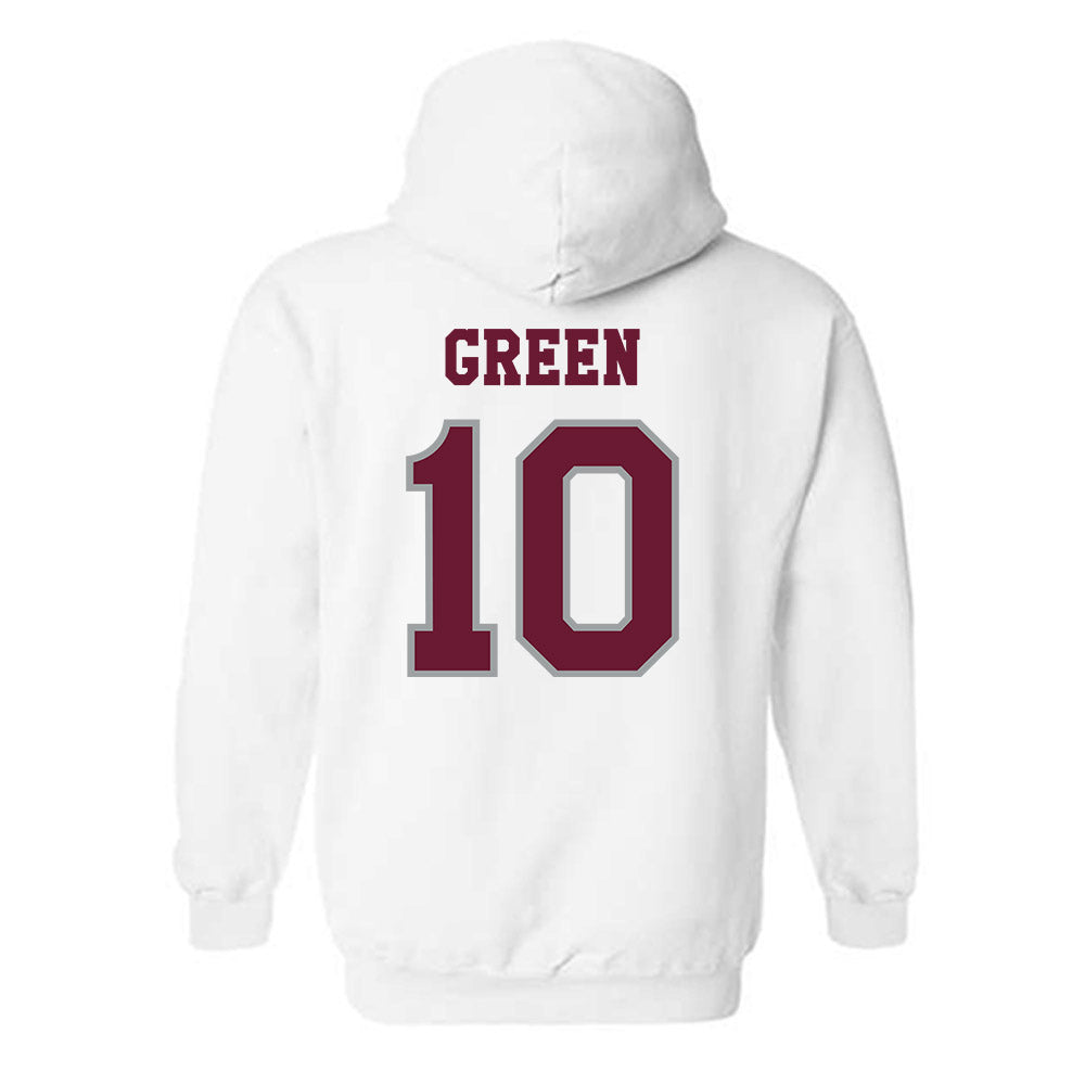 Texas A&M - NCAA Men's Basketball : Jeremiah Green - Classic Shersey Hooded Sweatshirt-1