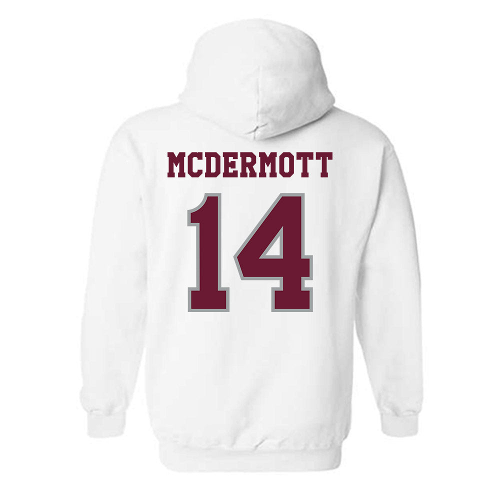 Texas A&M - NCAA Men's Basketball : Chris Mcdermott - Classic Shersey Hooded Sweatshirt-1
