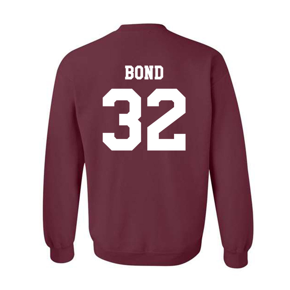 Texas A&M - NCAA Baseball : Hunter Bond - Classic Shersey Crewneck Sweatshirt-1