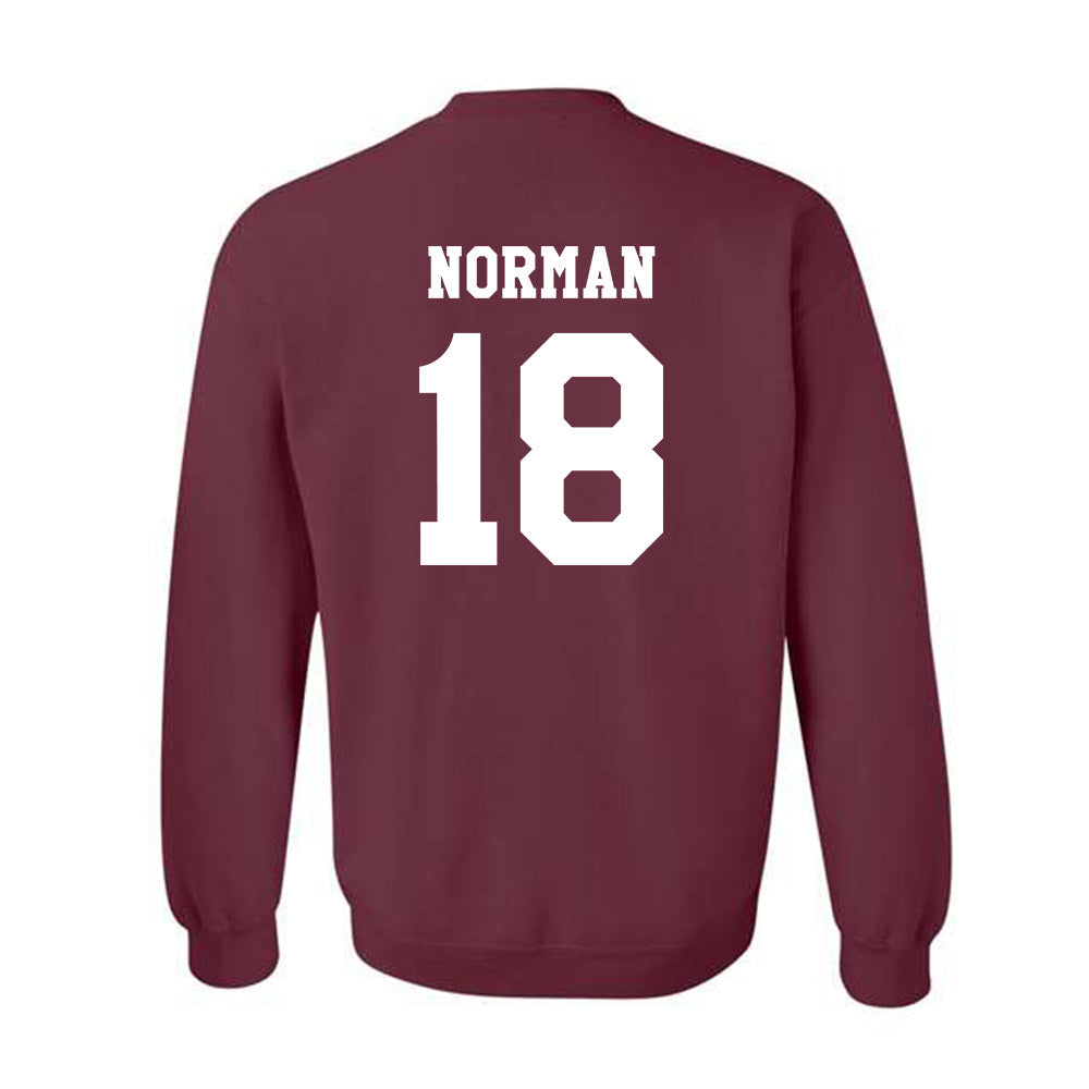 Texas A&M - NCAA Football : TK Norman - Classic Shersey Crewneck Sweatshirt-1