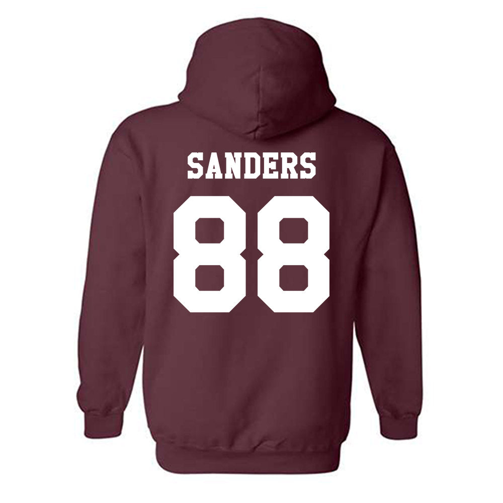 Texas A&M - NCAA Football : DJ Sanders - Classic Shersey Hooded Sweatshirt-1