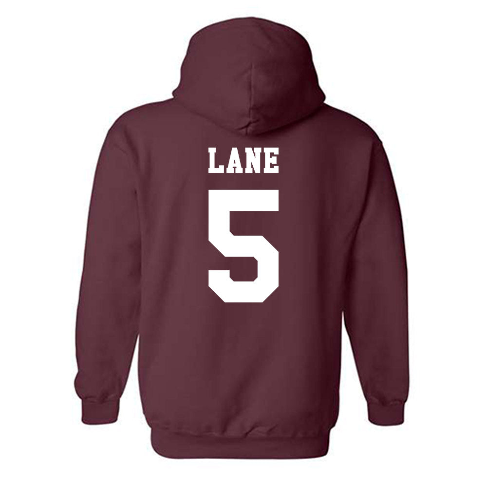 Texas A&M - NCAA Men's Basketball : Jacari Lane - Classic Shersey Hooded Sweatshirt-1