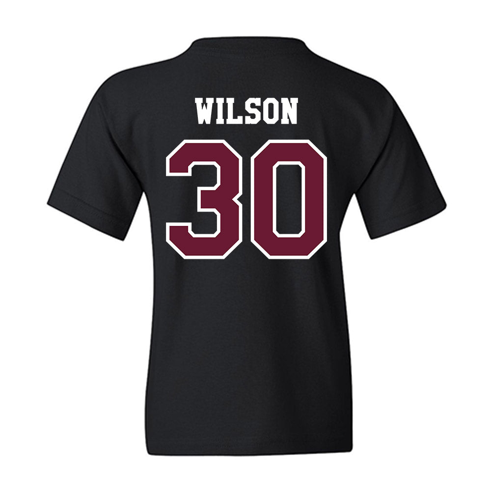 Texas A&M - NCAA Baseball : Kaiden Wilson - Classic Shersey Youth T-Shirt-1