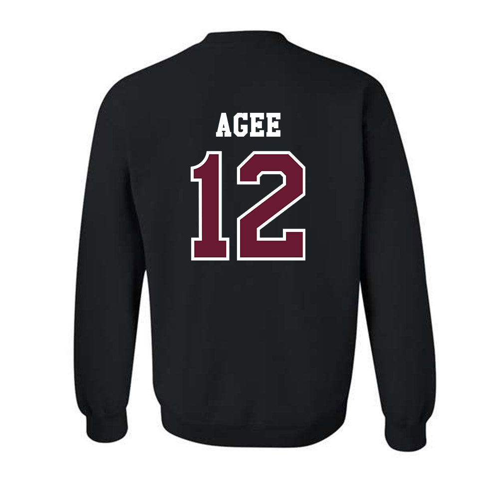 Texas A&M - NCAA Men's Basketball : Rashaun Agee - Classic Shersey Crewneck Sweatshirt-1