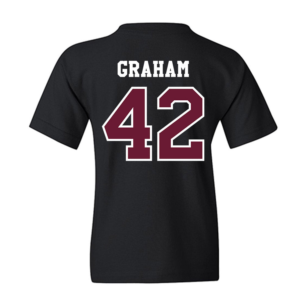 Texas A&M - NCAA Football : Jackson Graham - Classic Shersey Youth T-Shirt-1