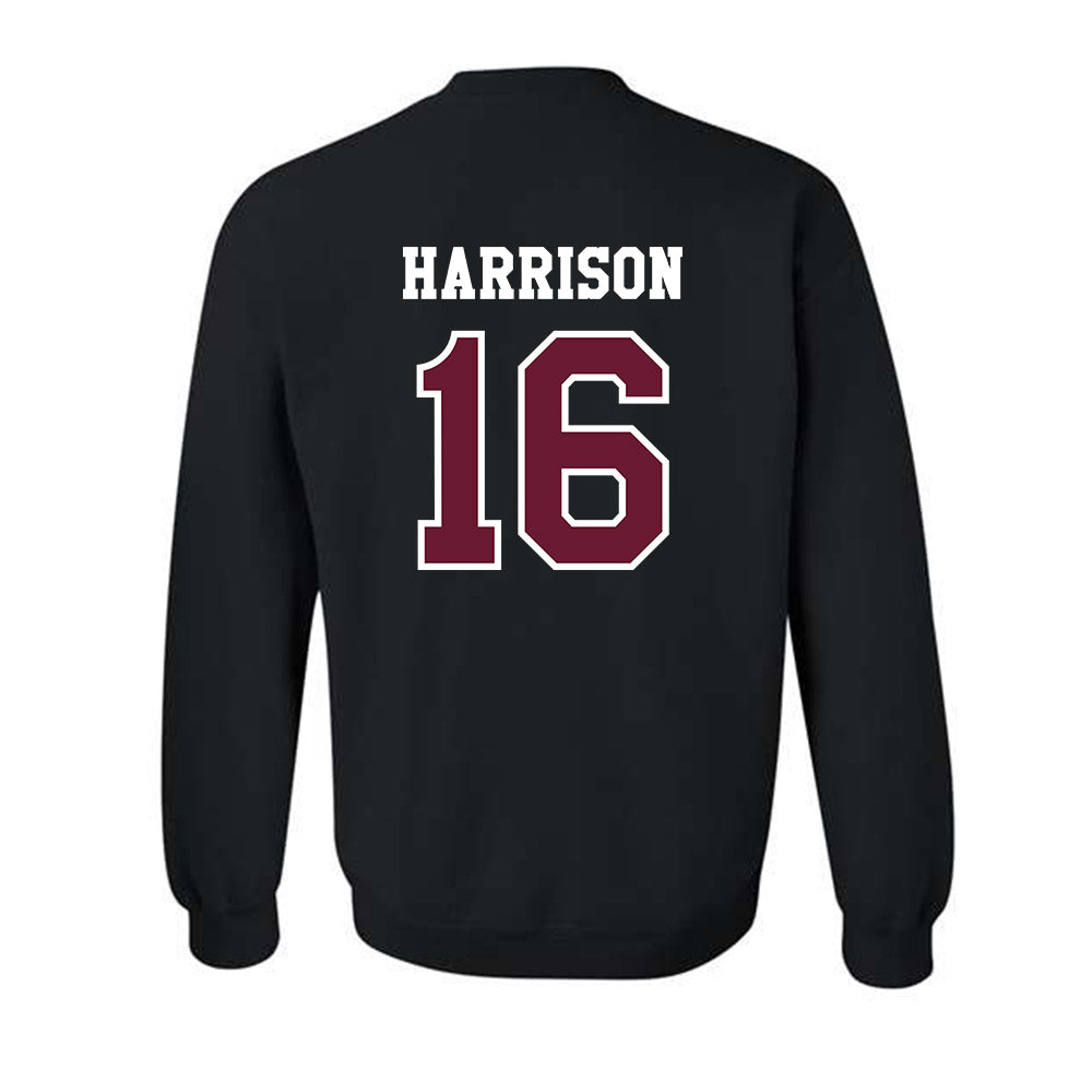 Texas A&M - NCAA Baseball : Bear Harrison - Classic Shersey Crewneck Sweatshirt-1