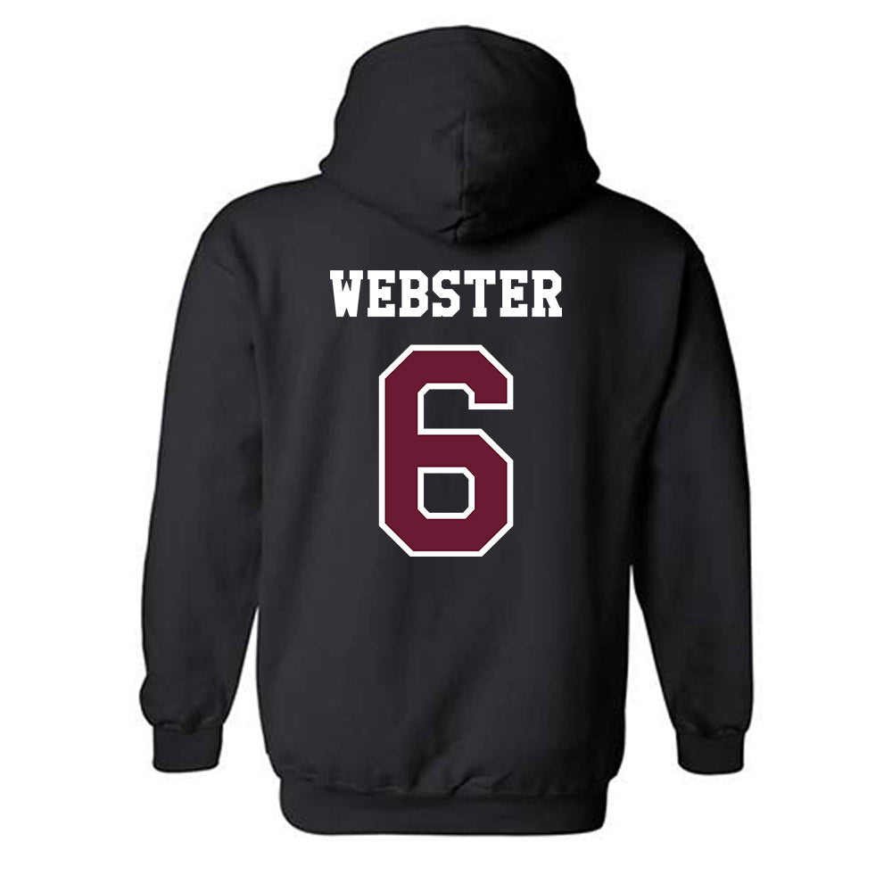 Texas A&M - NCAA Women's Basketball : Jordan Webster - Classic Shersey Hooded Sweatshirt-1
