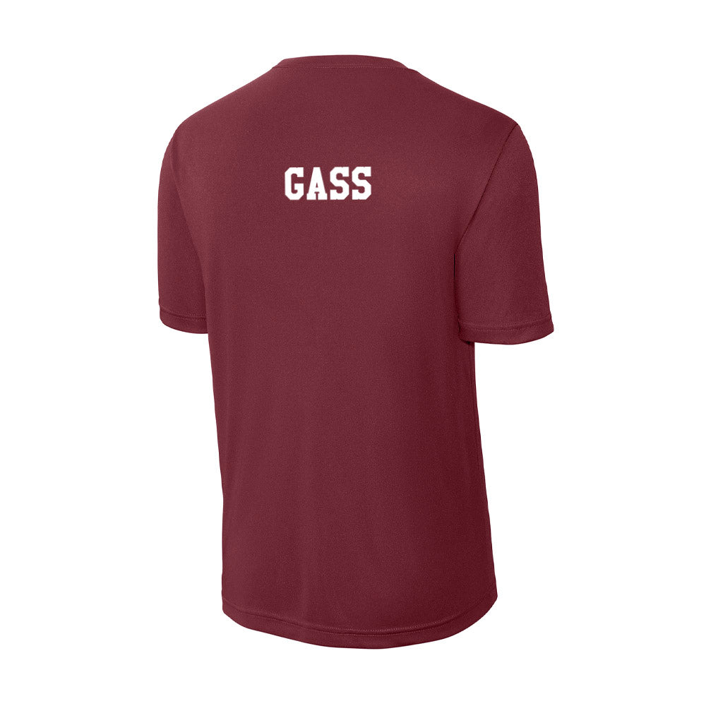 Texas A&M - NCAA Women's Swimming & Diving : Claire Gass - Activewear T-Shirt-1