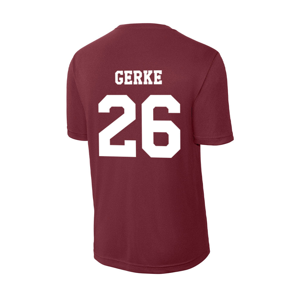 Texas A&M - NCAA Football : Layne Gerke - Activewear T-Shirt-1