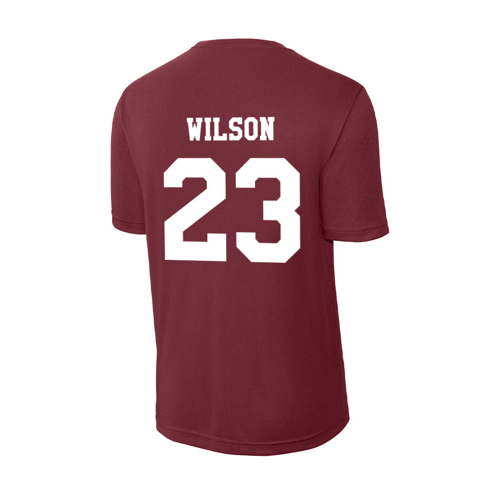 Texas A&M - NCAA Baseball : Jorian Wilson - Activewear T-Shirt-1