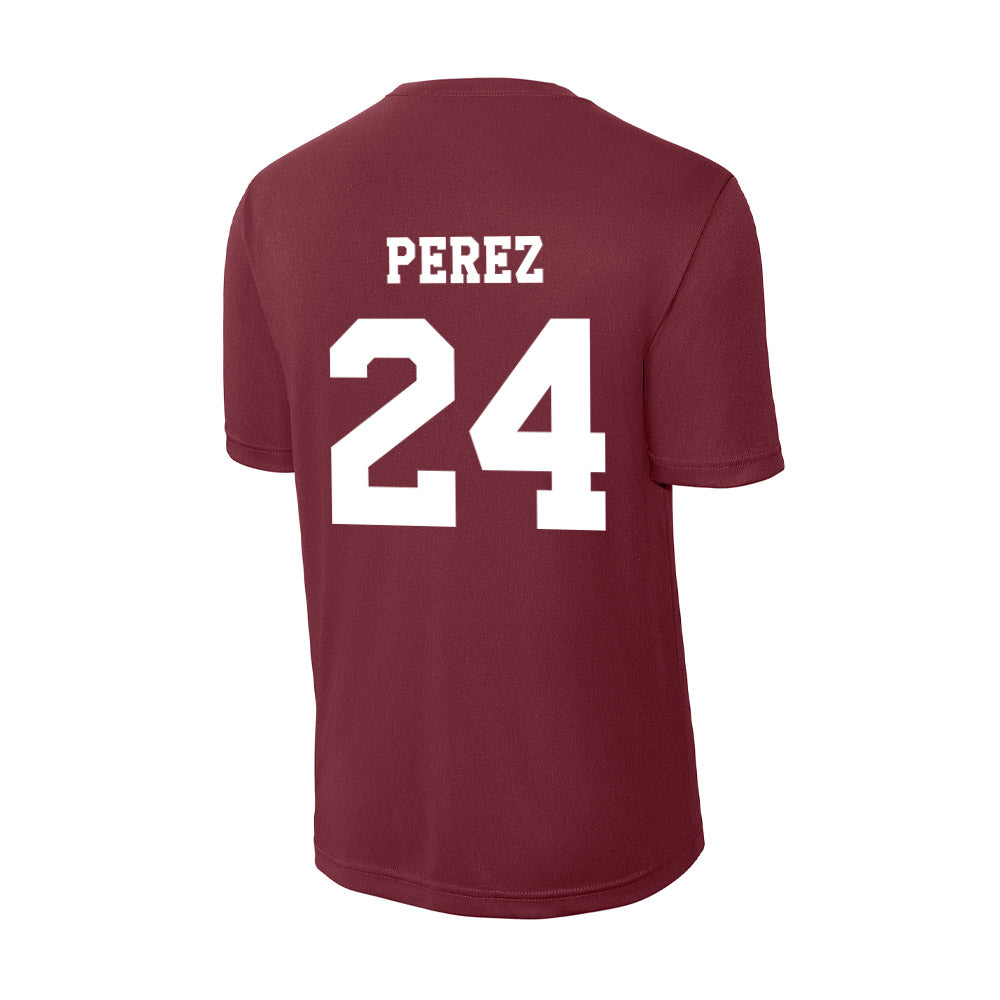 Texas A&M - NCAA Softball : Mya Perez - Activewear T-Shirt-1