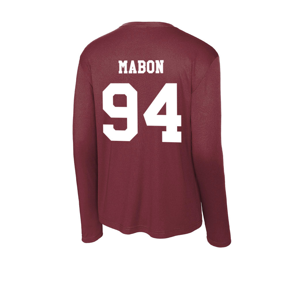 Texas A&M - NCAA Football : Nathan Mabon - Activewear Long Sleeve T-Shirt-1
