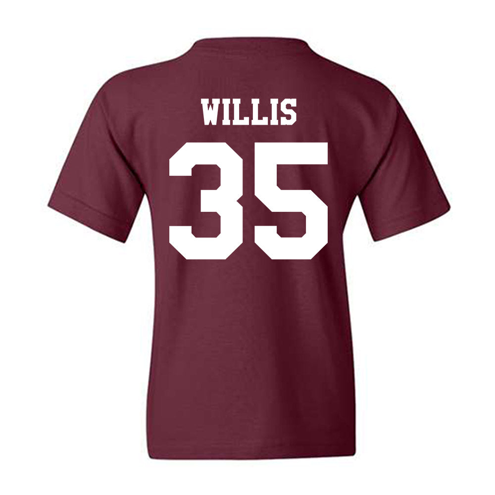 Texas A&M - NCAA Football : Isaiah Willis - Classic Shersey Youth T-Shirt-1
