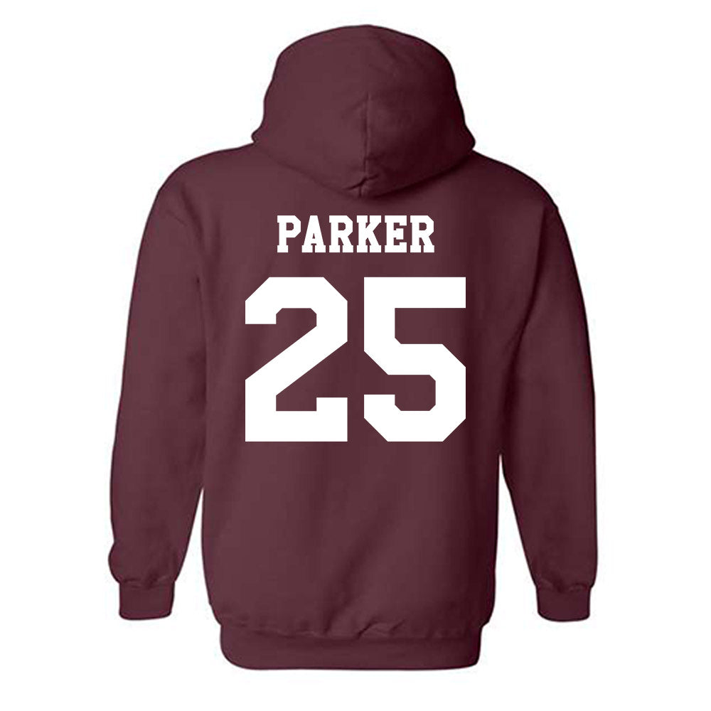 Texas A&M - NCAA Women's Basketball : Emerald Parker - Classic Shersey Hooded Sweatshirt-1
