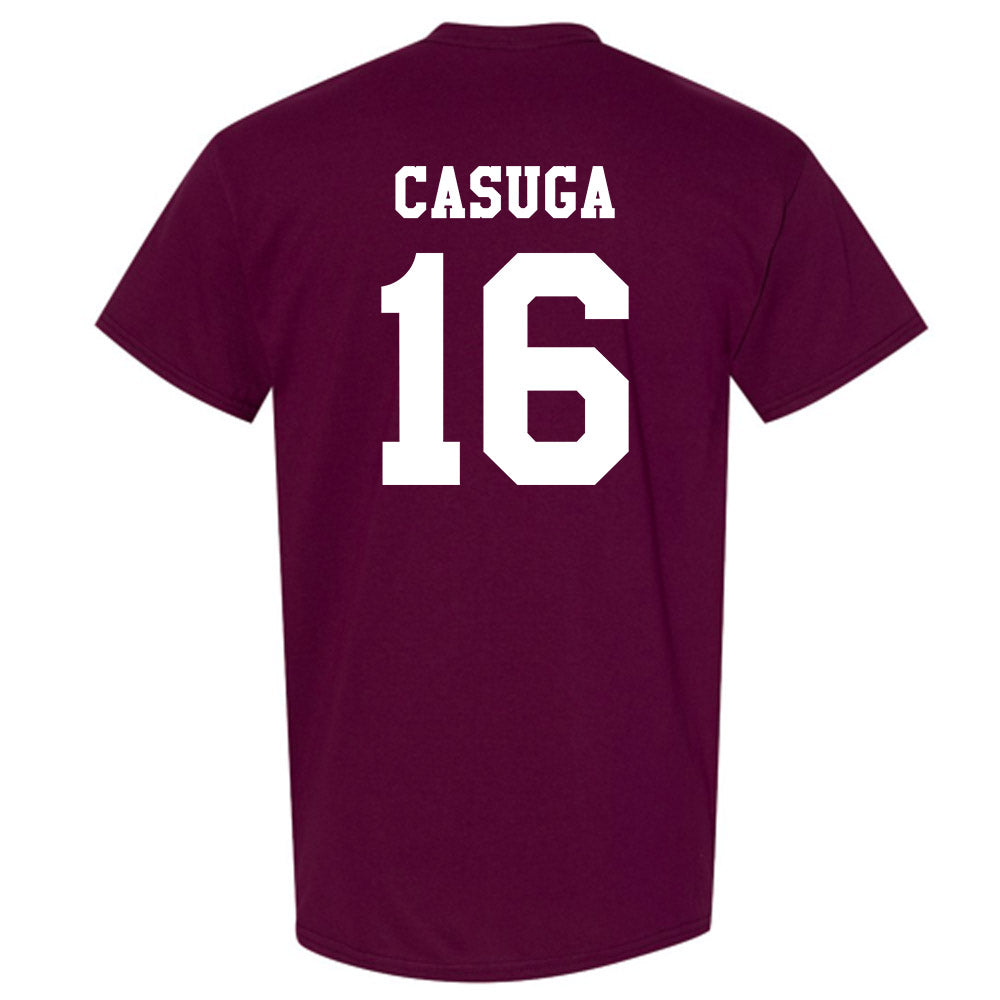 Texas A&M - NCAA Football : Helaman Casuga - Classic Shersey T-Shirt-1