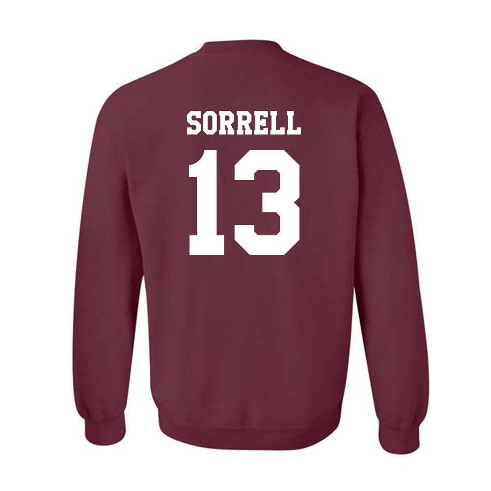 Texas A&M - NCAA Baseball : Caden Sorrell - Classic Shersey Crewneck Sweatshirt-1