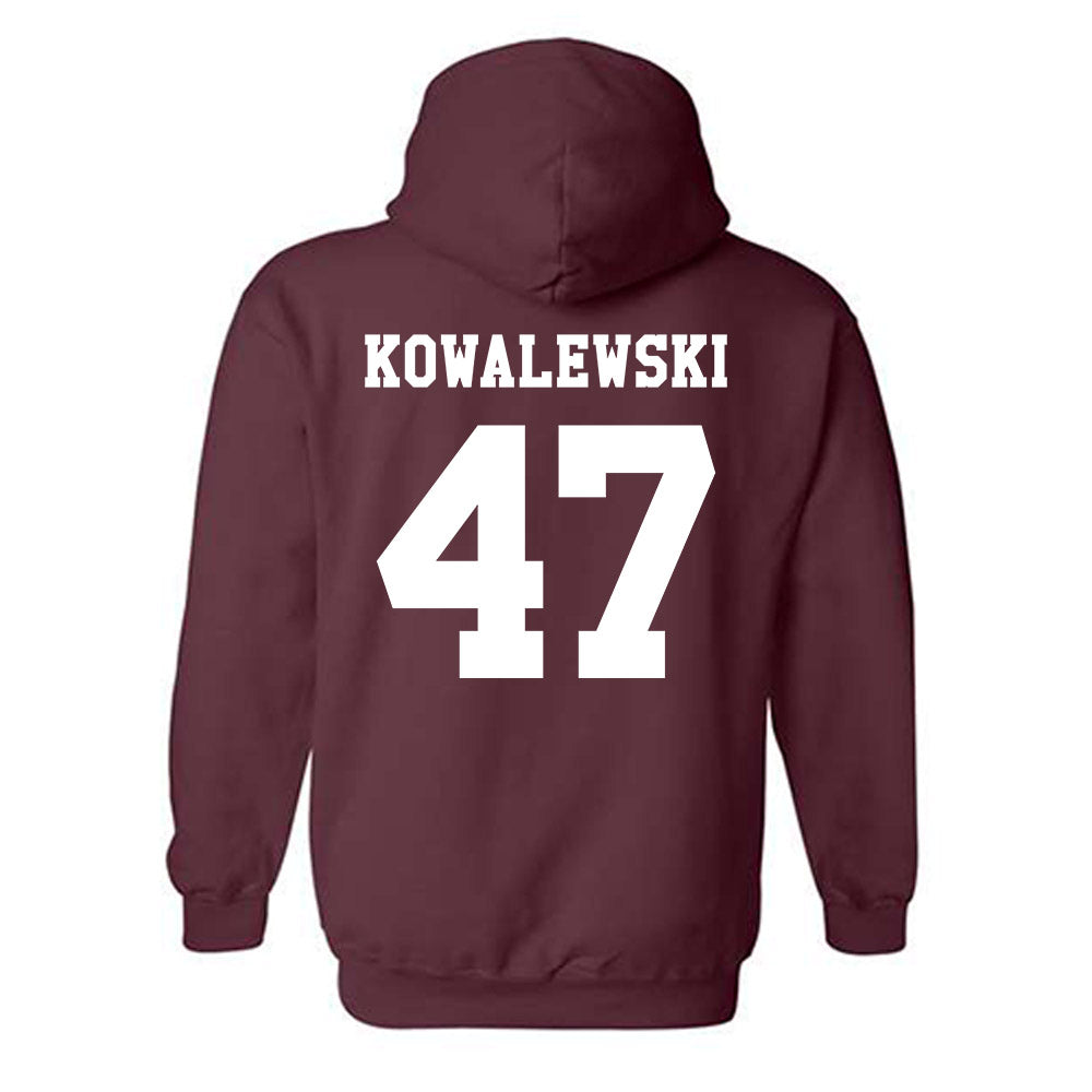Texas A&M - NCAA Softball : Ariel Kowalewski - Classic Shersey Hooded Sweatshirt-1
