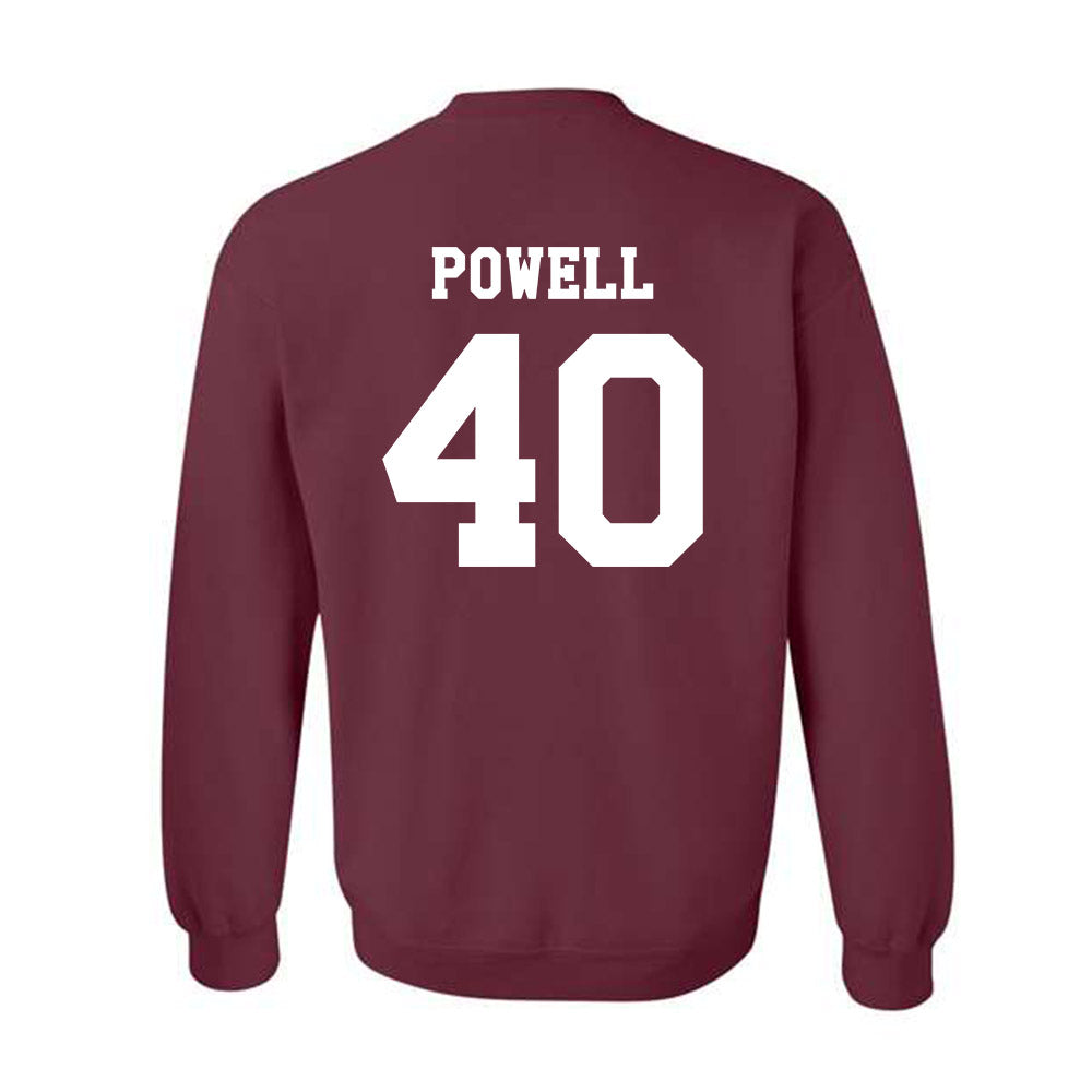 Texas A&M - NCAA Baseball : Cooper Powell - Classic Shersey Crewneck Sweatshirt-1