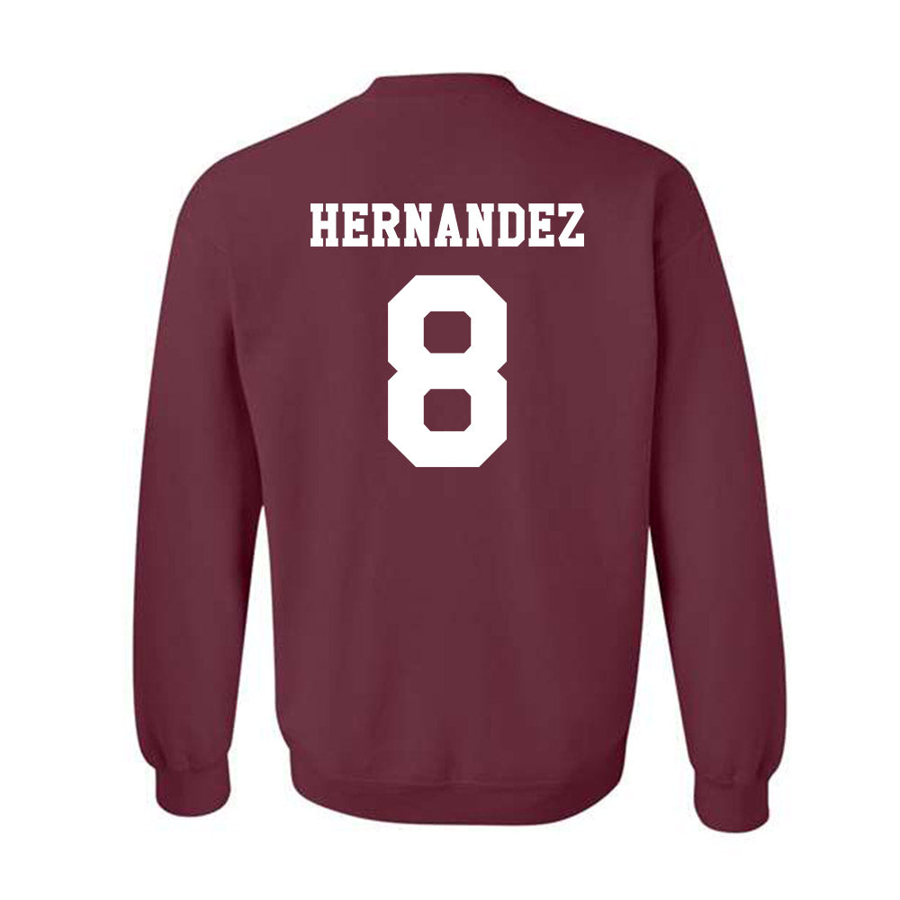 Texas A&M - NCAA Women's Volleyball : Amare Hernandez - Classic Shersey Crewneck Sweatshirt-1