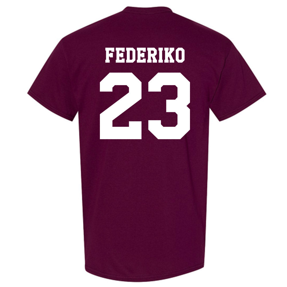 Texas A&M - NCAA Men's Basketball : Federiko Federiko - Classic Shersey T-Shirt-1