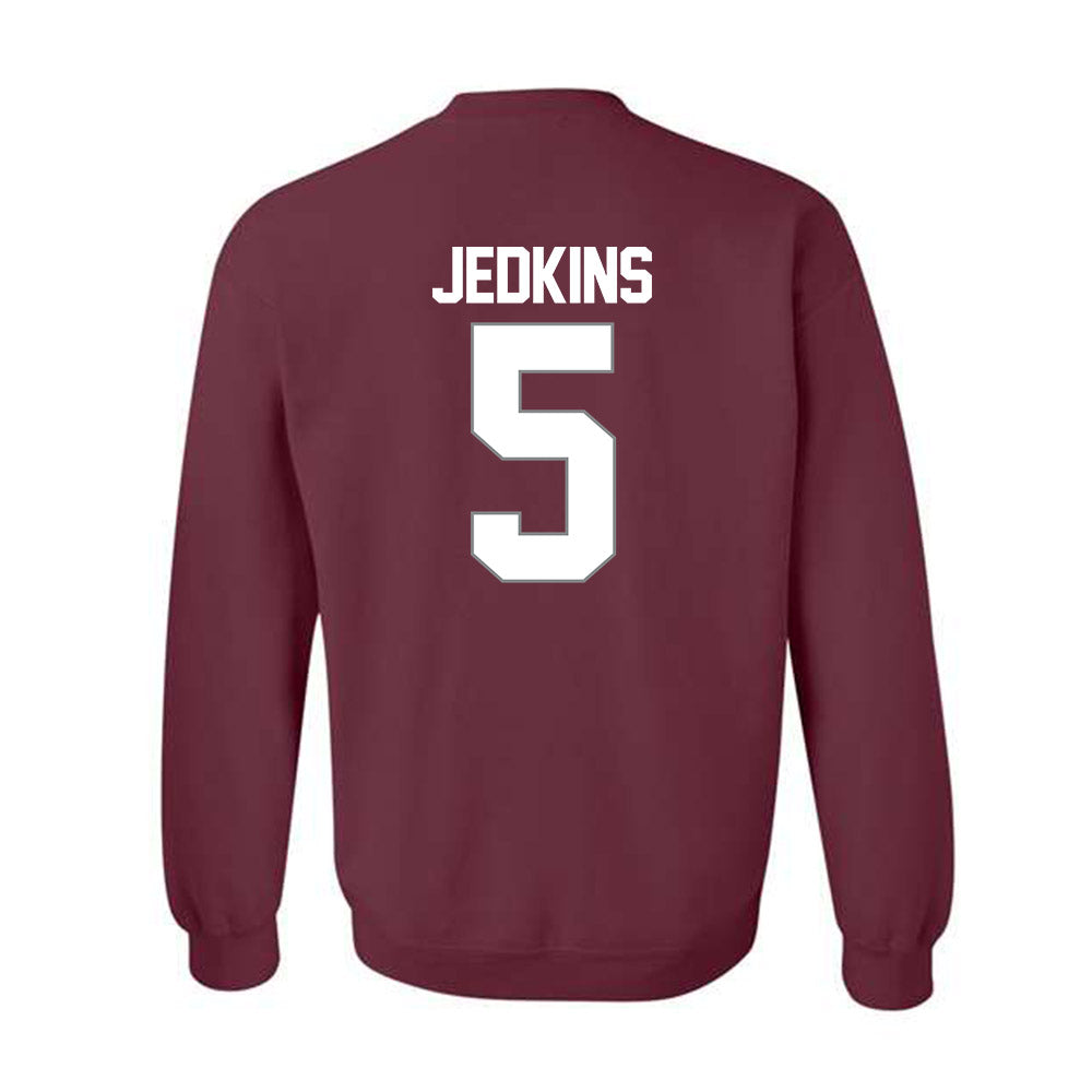 Montana - NCAA Men's Basketball : Amari Jedkins - NCAA® March Madness® 2025 Shersey Crewneck Sweatshirt-1